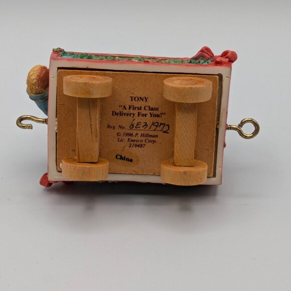 Cherished Teddies Tony "A First Class Delivery For You!" (219487) 1996 - Picture 7 of 10